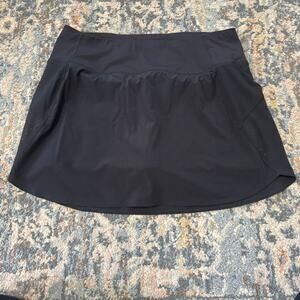 Athleta Run With It Skort- Medium- Black